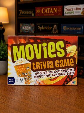 2013 Movies Trivia Game Go! Games Movie Buff Party Board Game Complete